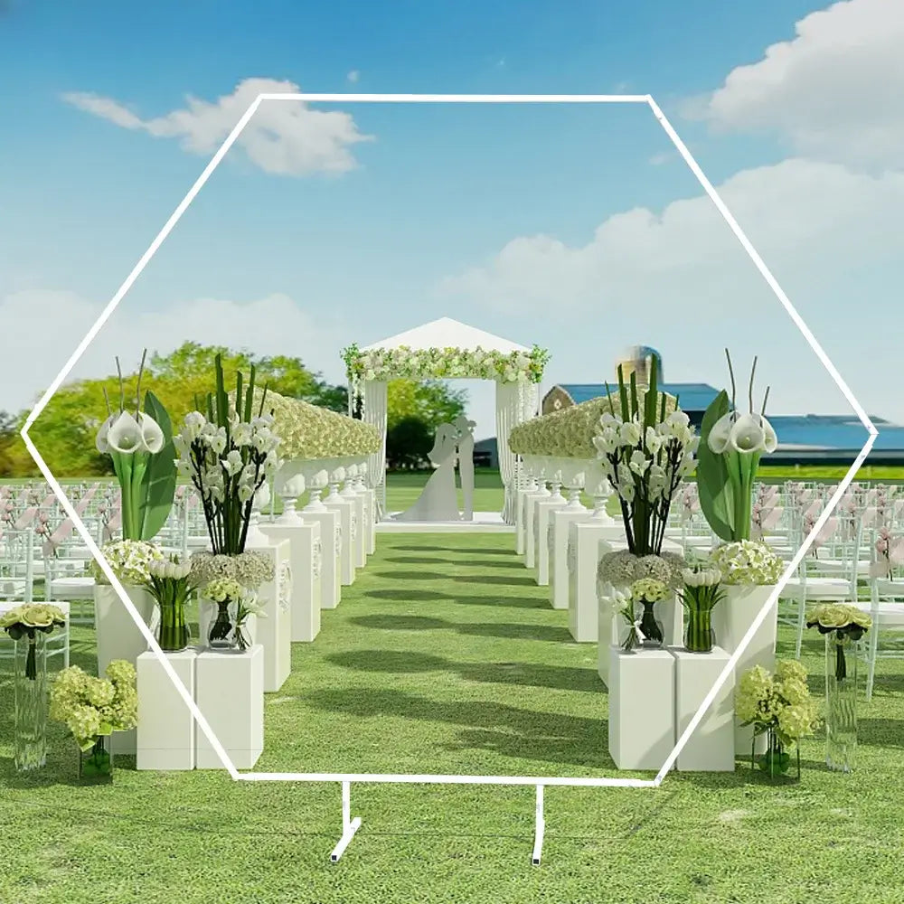 Arche-de-Mariage-Hexagonale